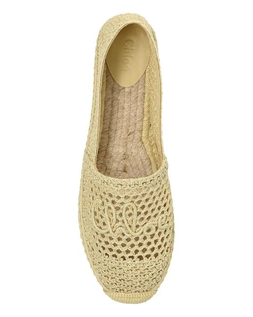 Chloé Natural Espadrilles Isla