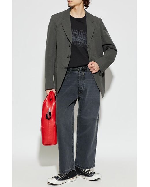 Maison Margiela Black 'Oversize' T-Shirt for men