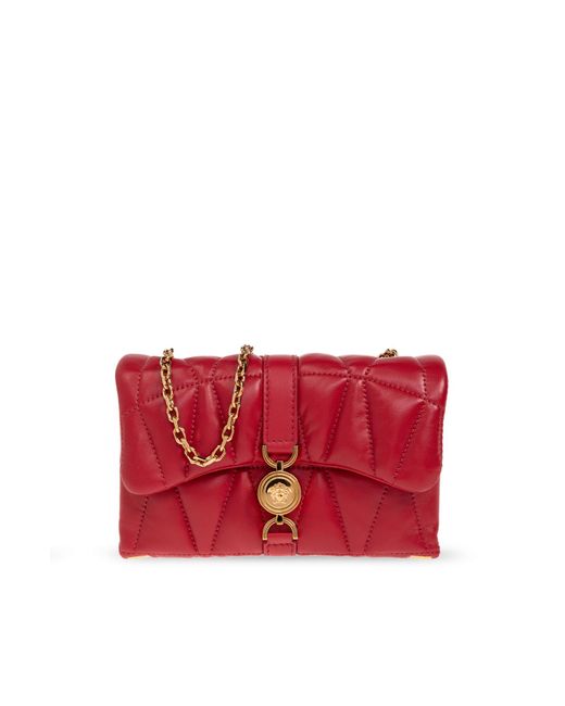 Versace Red Shoulder Bag Kleio Mini