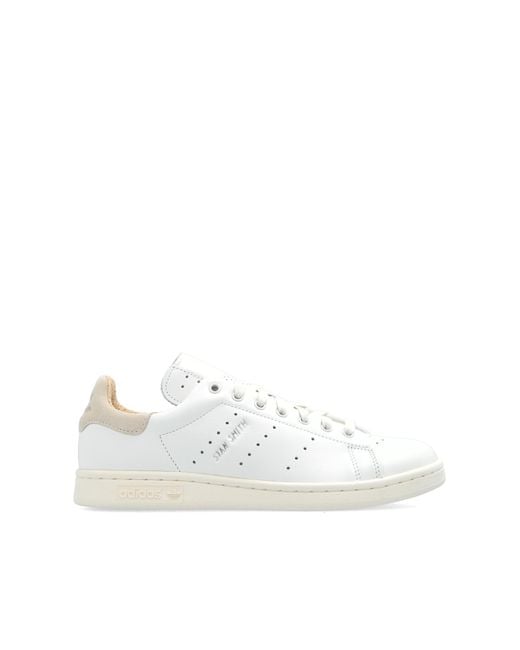 Adidas Originals White Stan Smith Lux Sports Shoes, for men