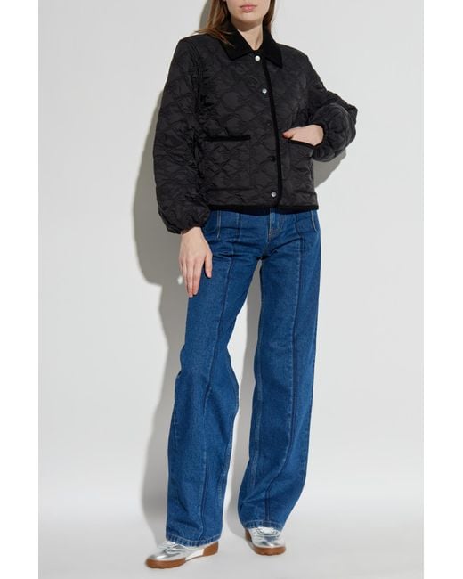 LoveShackFancy Blue 'Quinlette' Jacket