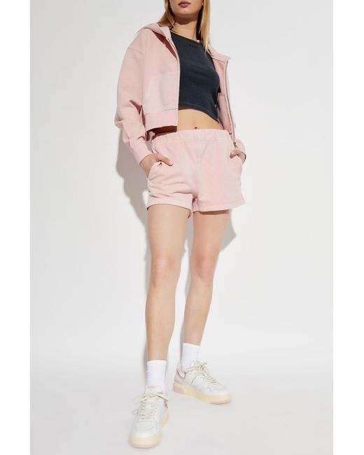 A Bathing Ape Pink Logo Shorts