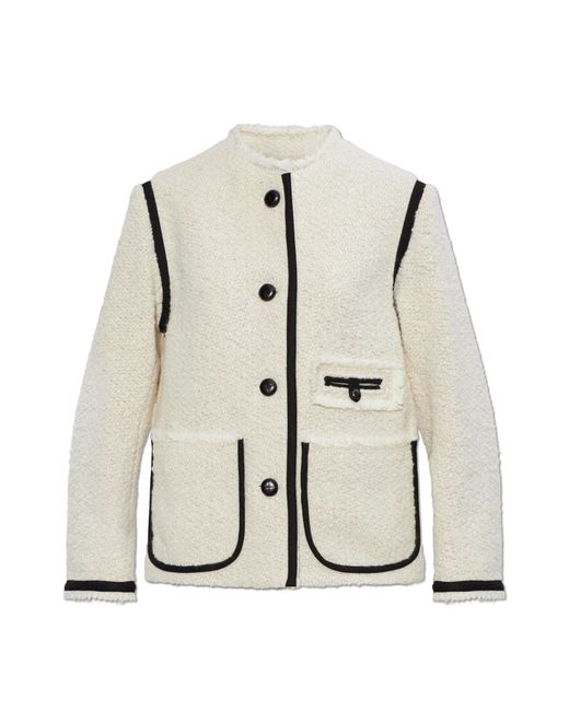 Isabel Marant White Maylin' Blazer
