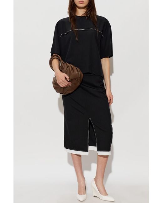 Marni Black Silk Top