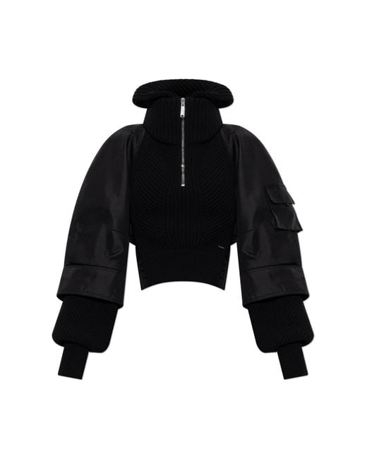 DSquared² Black Wool Jacket