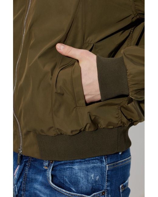 DSquared² Green 'Bomber' Jacket for men