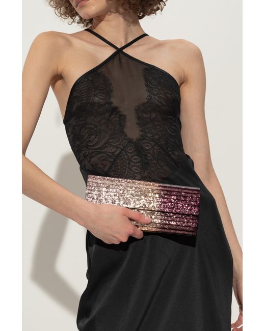 Jimmy Choo Pink Clutch Bag "Sweetie"