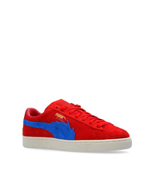 PUMA Red Sneakers 'suede X One Piece',