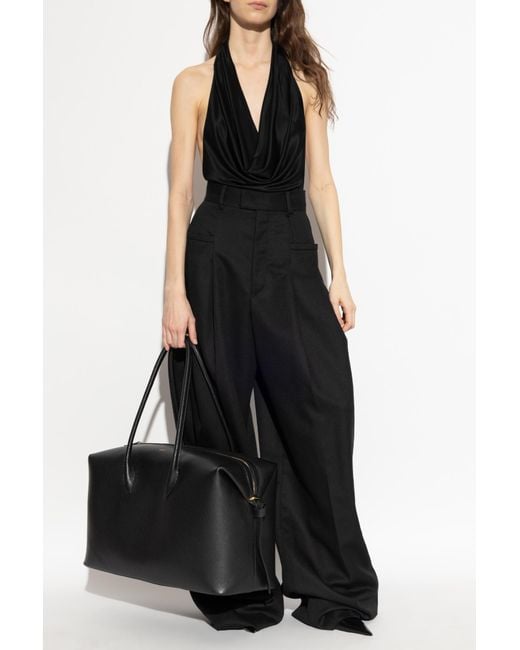 DSquared² Black Backless Bodysuit