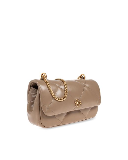 Tory Burch Natural Shoulder Bag 'Kira Diamond Mini'