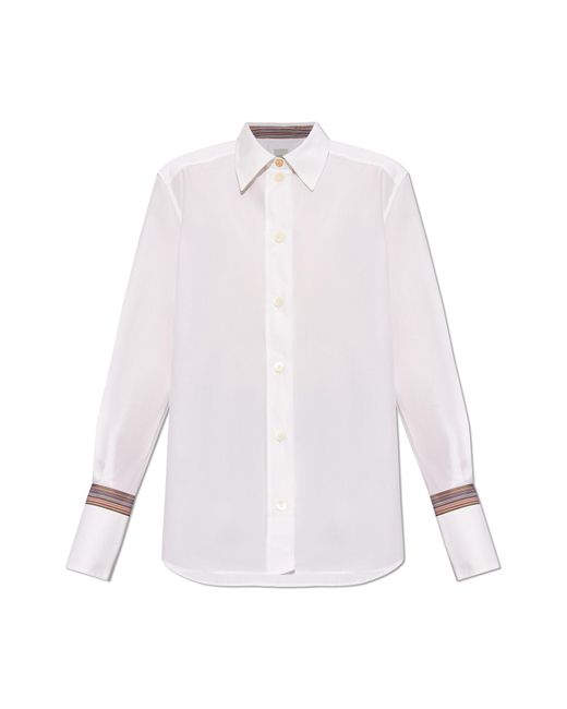Paul Smith White Cotton Shirt,