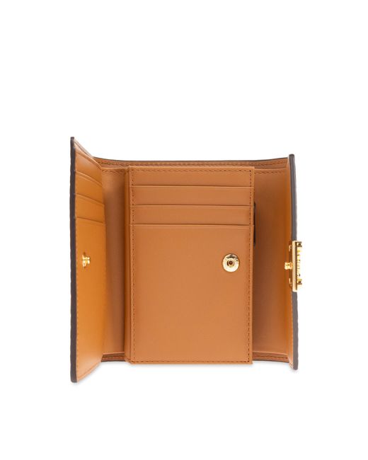 MCM Brown Wallet With Logo