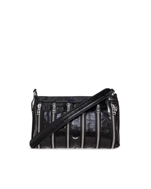 Zadig & Voltaire Black Shoulder Bag 'Sunny Moody'