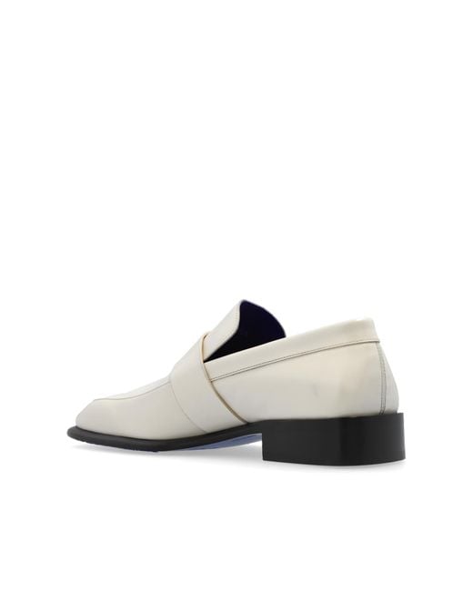 Burberry Natural ‘Shield’ Loafers Shoes for men