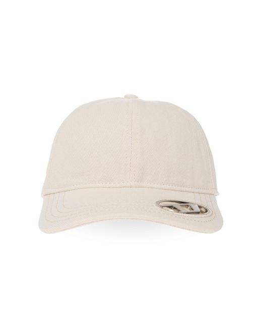 DIESEL Natural C-Plak Baseball Cap for men