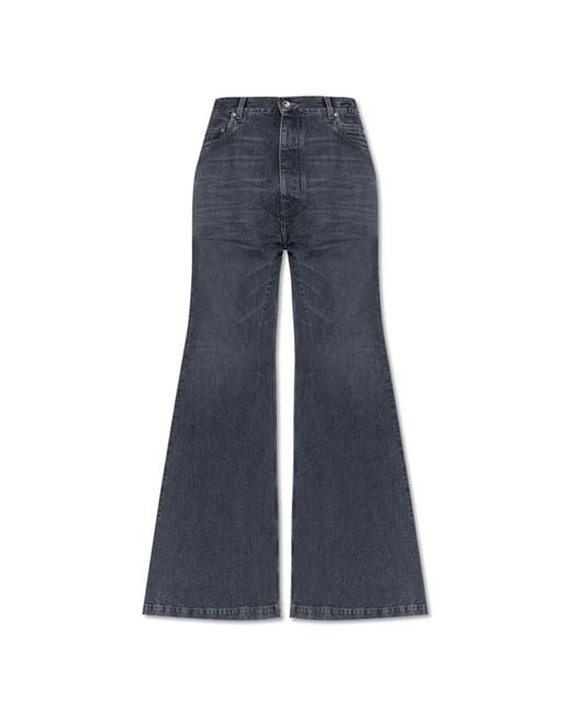 Rick Owens Black Jeans "Boolan" for men