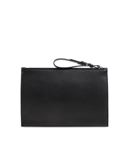 Maison Margiela Black Leather Handbag