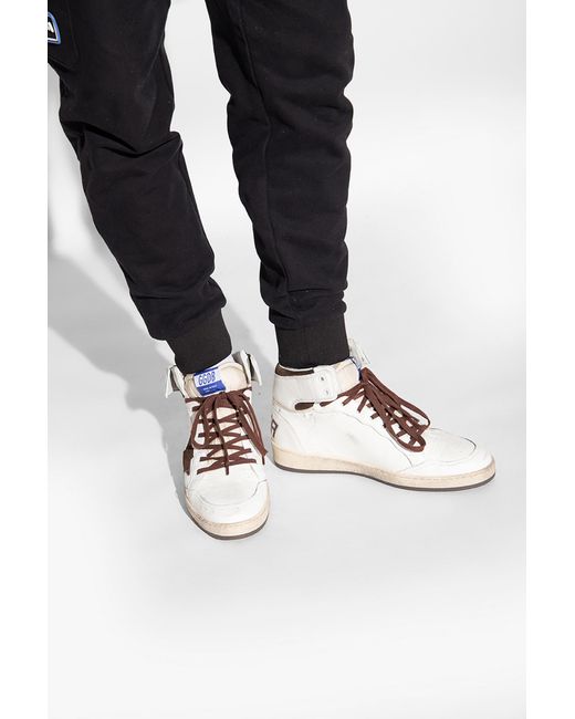 Golden Goose Deluxe Brand White 'Sky Star' Sneakers for men