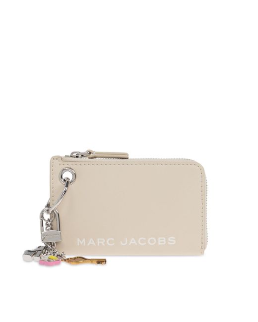 Marc Jacobs Natural Leather Case With Keychain