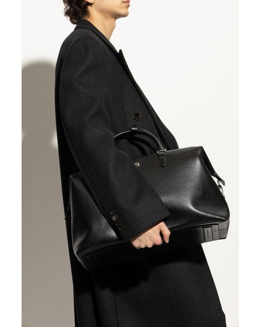 Dolce & Gabbana Black Hand Luggage for men