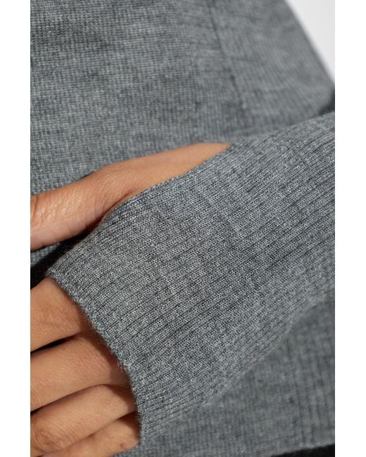 Givenchy Gray Fitted Turtleneck