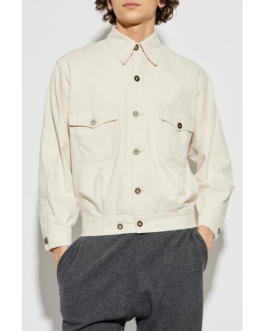 Maison Margiela Natural Jacket With Pockets for men