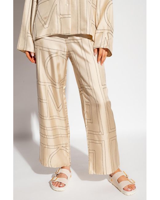 Totême  Natural Silk Pajama Top