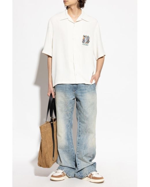 Amiri Blue 'Boot Cut' Jeans for men