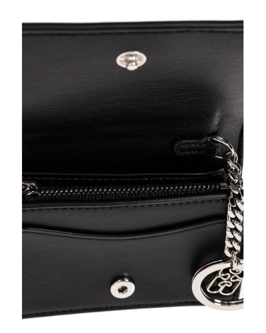 Ganni Black Studded Wallet