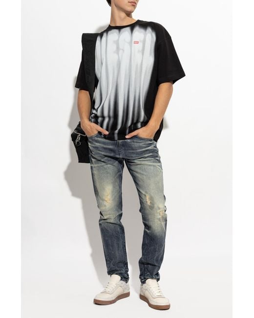 DIESEL Black T-Shirt 'T-Boxt-Aa1' for men