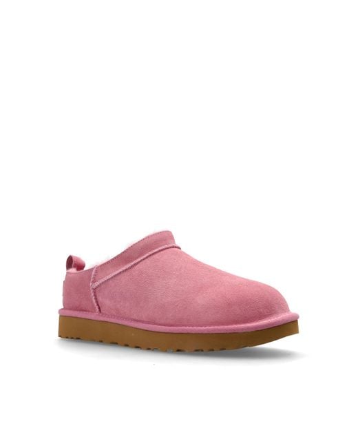 Ugg Pink 'Classic Micro' Shoes