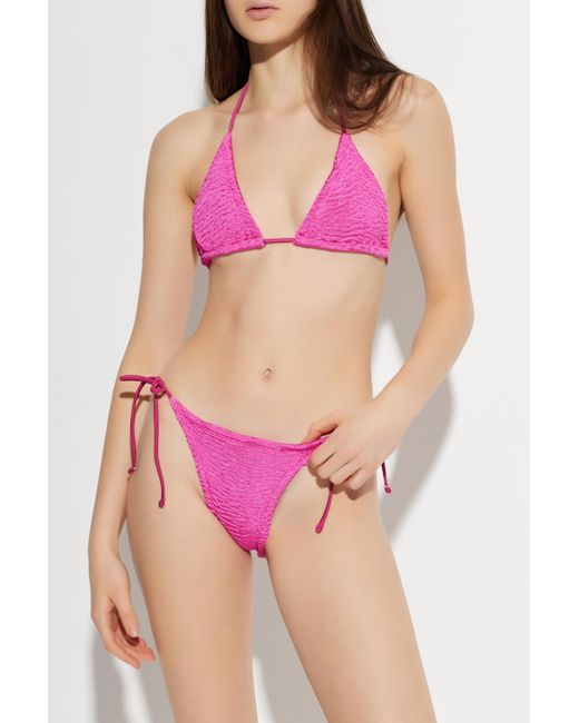 Paramidonna Pink Two-Piece Swimsuit "Ema"