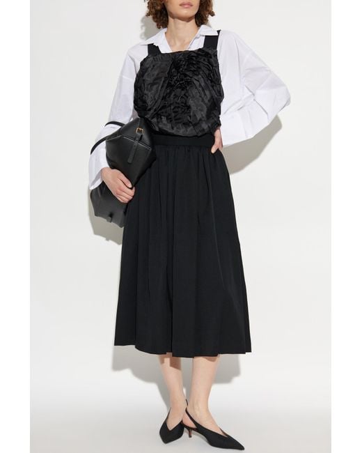 CDG by Comme des Garcons Black Backless Dress