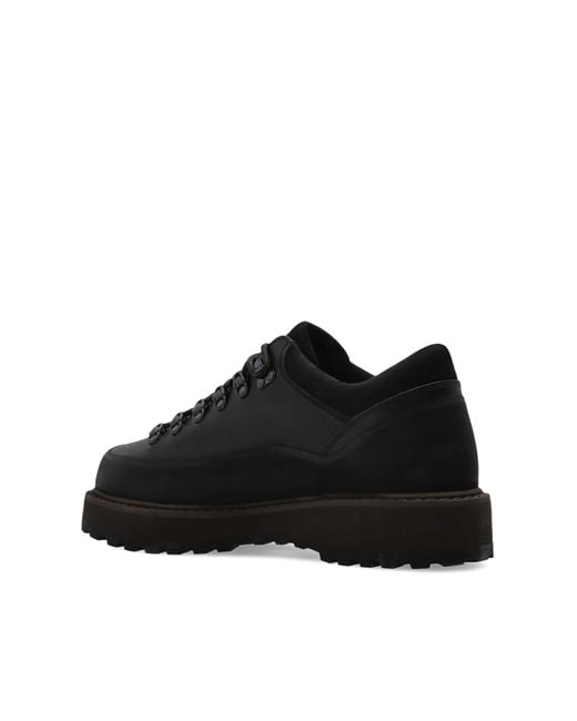 Diemme Black 'Cornaro Due Gomma' Shoes for men