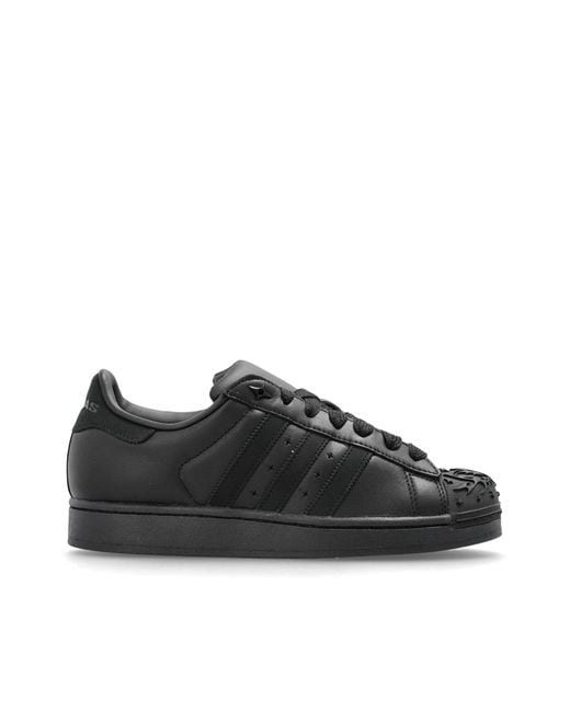 Adidas Originals Black Sports Shoes 'Superstar Ii'