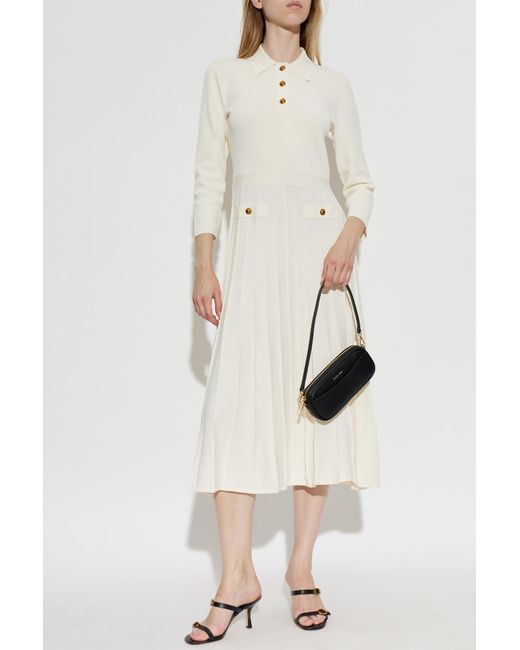 MICHAEL Michael Kors White Polo Dress
