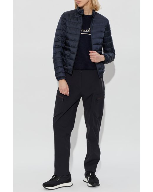 Moncler Black "Lans" Down Jacket