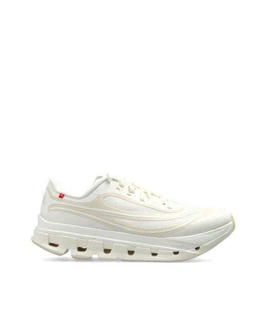 On Shoes White 'Cloudflow 5 Ad' Sports Shoes