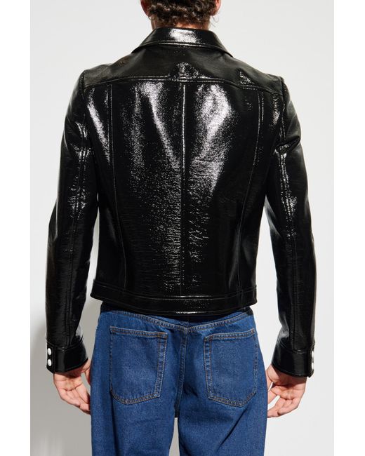 Courreges Blue Jacket With Logo for men