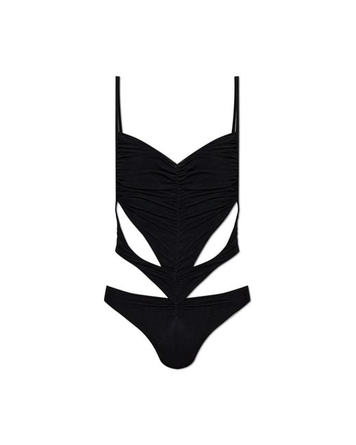 DSquared² Black One-Piece Swimsuit