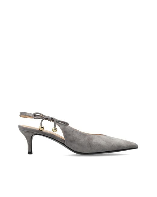 Furla White 'Poppy' Heeled Shoes