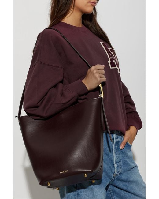 Anine Bing White "Elly" Bag