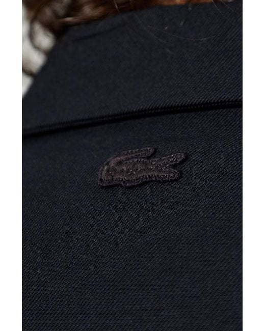 Lacoste Blue Jacket With Pockets for men