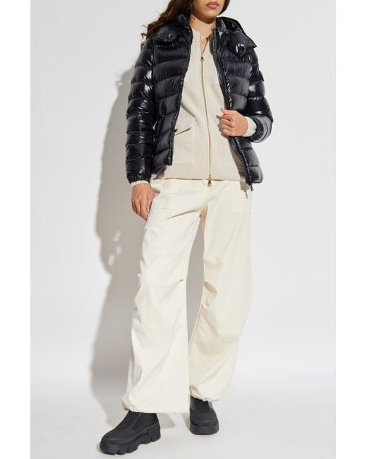 Moncler White "Bady" Down Jacket
