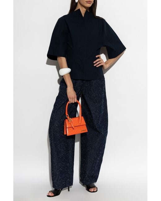 Jacquemus Blue Top "Moisson"