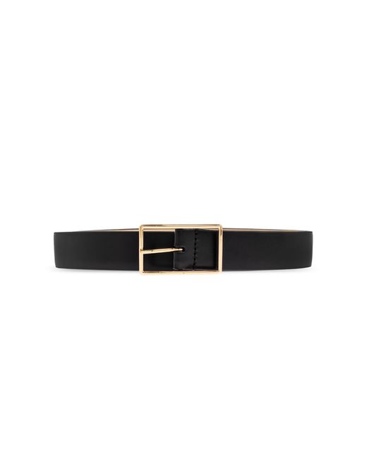Tory Burch Black Leather Belt