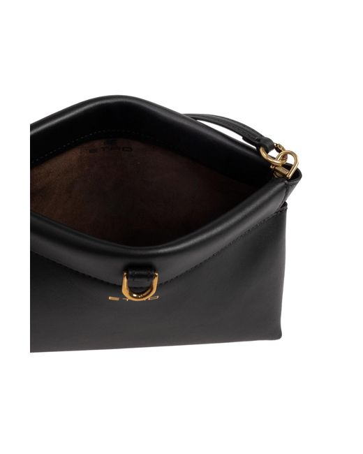 Etro Yellow Shoulder Bag "Mini Talk"