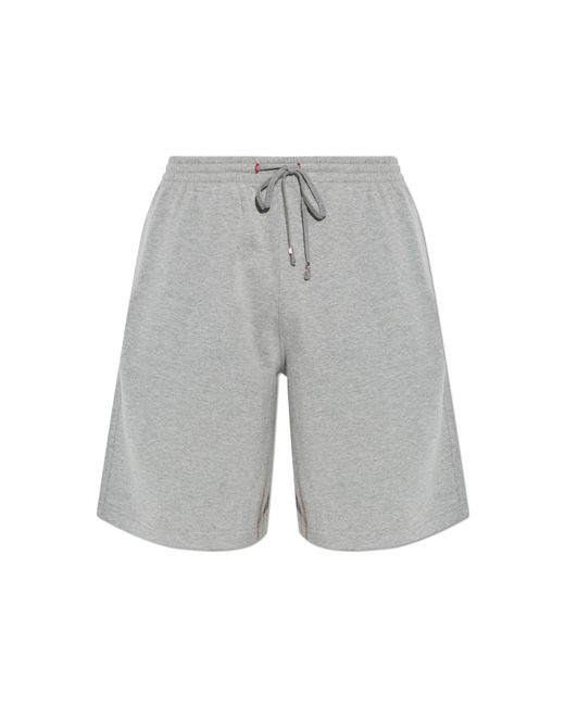 DIESEL Gray Shorts "Lucas-D-Core" for men