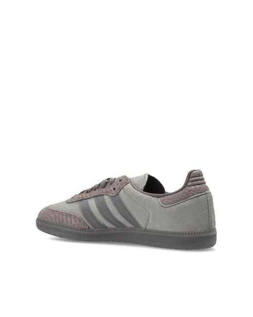 Adidas Originals Gray "Samba Og W" Sports Shoes