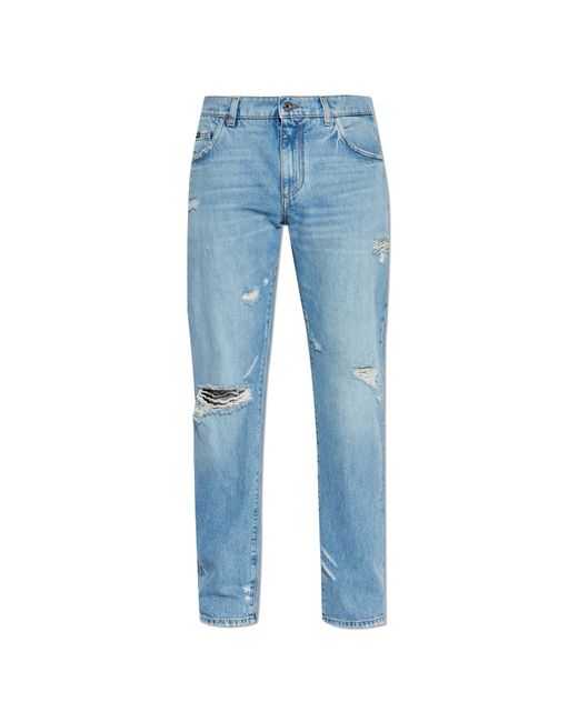 Dolce & Gabbana Blue Classic Jeans for men